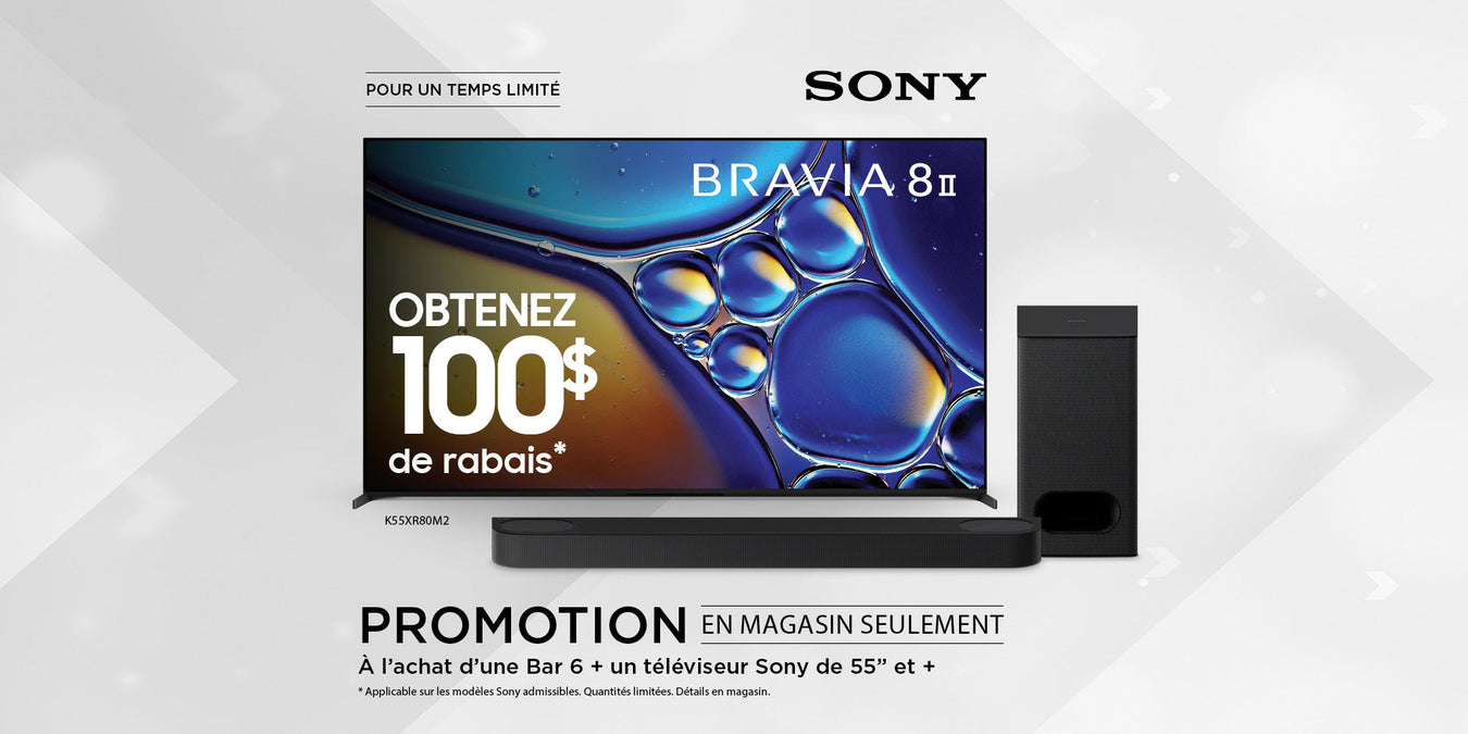 Téléviseurs SONY | SONXPLUS Saint-Jean-sur-Richelieu