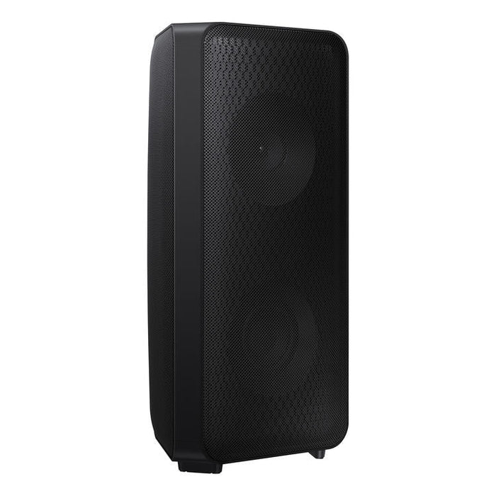 Samsung MX-ST40B | Haut-parleur portable puissant - Tour de son - Bluetooth - 160W - Bidirectionnels - Lumières à DEL - Connexion Bluetooth multiple - Noir | Sonxplus Saint-Jean-sur-Richelieu
