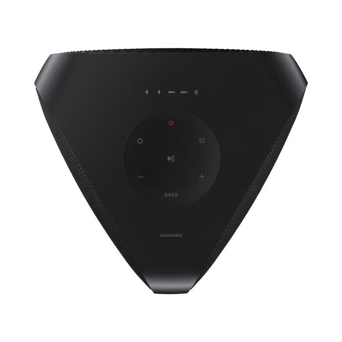 Samsung MX-ST40B | Haut-parleur portable puissant - Tour de son - Bluetooth - 160W - Bidirectionnels - Lumières à DEL - Connexion Bluetooth multiple - Noir | Sonxplus Saint-Jean-sur-Richelieu