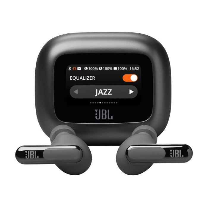 JBL Live Beam 3 | Écouteurs intra-auriculaires - Écran tactile LED 1,45" - Noir-SONXPLUS St-Jean