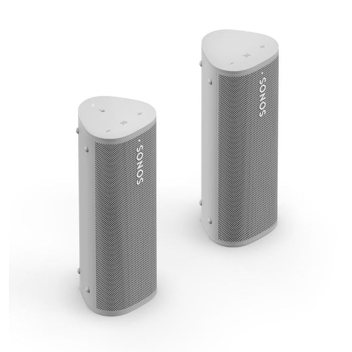 Sonos | Ensemble Aventure - 2 Portable Roam Speakers - Bluetooth - Waterproof - White-SONXPLUS St-Jean