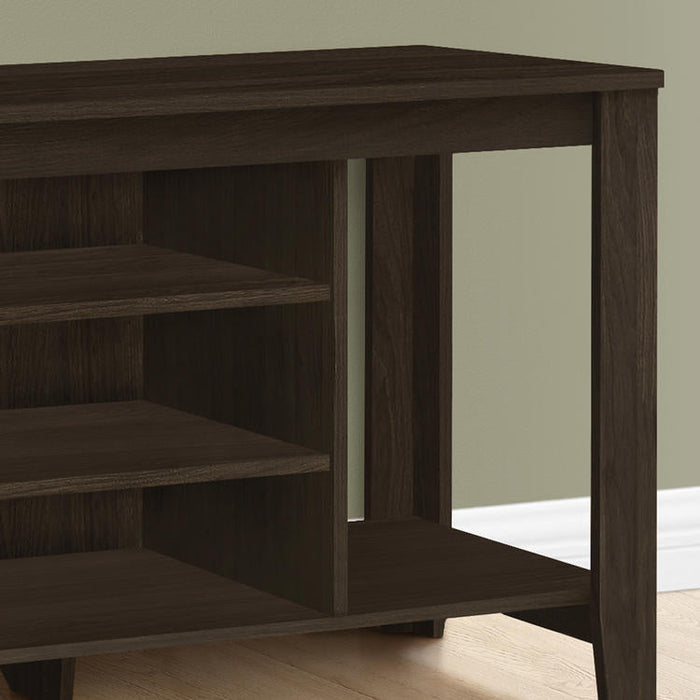 Monarch Specialties I 3529 | TV Stand - 48" - Espresso | Sonxplus Saint-Jean-sur-Richelieu