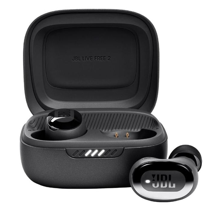 JBL Live Free 2 | In-Ear Headphones - 100% Wireless - Bluetooth - Smart Ambient - Microphones - Black-SONXPLUS St-Jean
