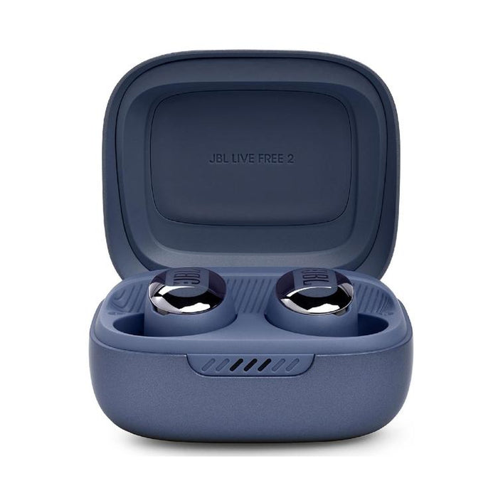 JBL Live Free 2 | In-Ear Headphones - 100% Wireless - Bluetooth - Smart Ambient - Microphones - Blue-SONXPLUS St-Jean