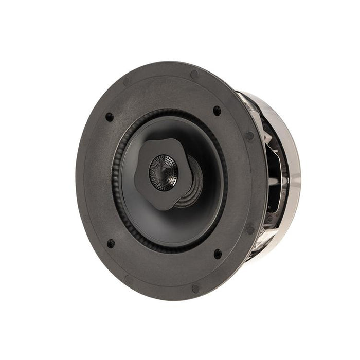 Paradigm CI Elite E65-R V2 | 6-1/2" flush mounted speaker - Ceiling mounted - SHOCK-MOUNT - Black - White surface ready to paint - Unit-SONXPLUS St-Jean