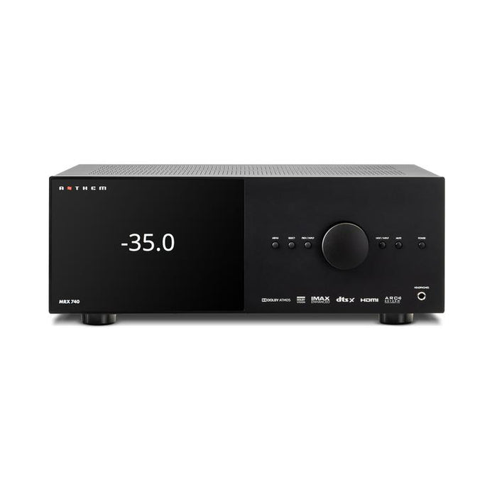 Anthem MRX 740 8K | Home Theater Receiver - 11.2 Channel Preamplifier and 7 Channel Amplifier - 140 W - Black-SONXPLUS St-Jean