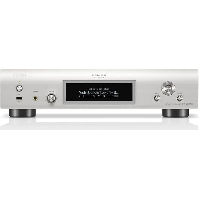 Denon DNP-2000NE | High resolution network player - HEOS integrated - Wi-fi - Silver-SONXPLUS St-Jean