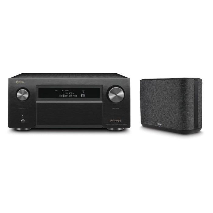 Denon AVRX8500HA & HOME250 | 13.2 channel AV receiver and wireless speaker set - Home theater - Bluetooth - Wi-Fi - 8K - HEOS - Black-SONXPLUS St-Jean