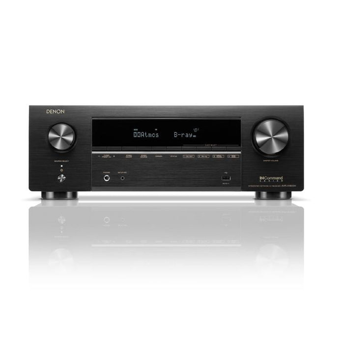 DENON AVRX1800H | 7.2 Channel AV Receiver - 8K Video - Cinema - Dolby Atmos - DTS:X - Black-SONXPLUS St-Jean