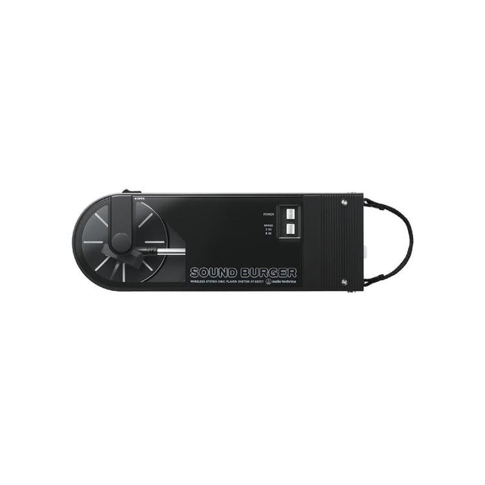 Audio-Technica AT-SB727-BK | Portable SoundBurger Turntable - 12 hours autonomy - Black-SONXPLUS St-Jean
