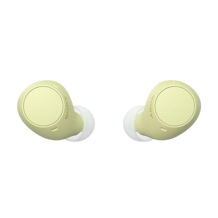 Sony WF-C510 | In-ear headphones - 100% Wireless - Bluetooth - Microphone - Up to 22 hours battery life - IPX4 - Yellow-SONXPLUS St-Jean