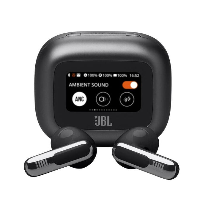 JBL Live Flex 3 | In-ear headphones - Wireless - Noise reduction - 1.45" touch screen - Black | Sonxplus Saint-Jean-sur-Richelieu