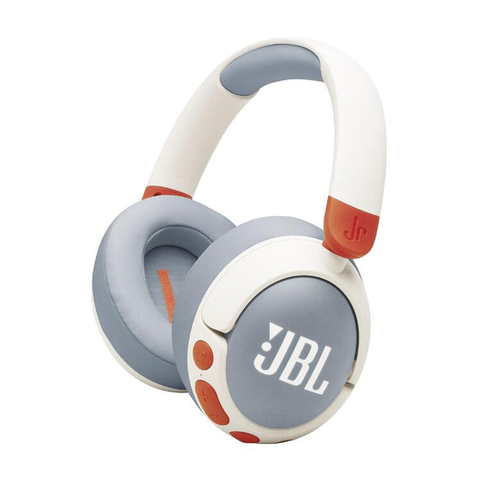 JBL JR 470NC | On-Ear Headphones for Children - Wireless - Bluetooth - White-SONXPLUS St-Jean