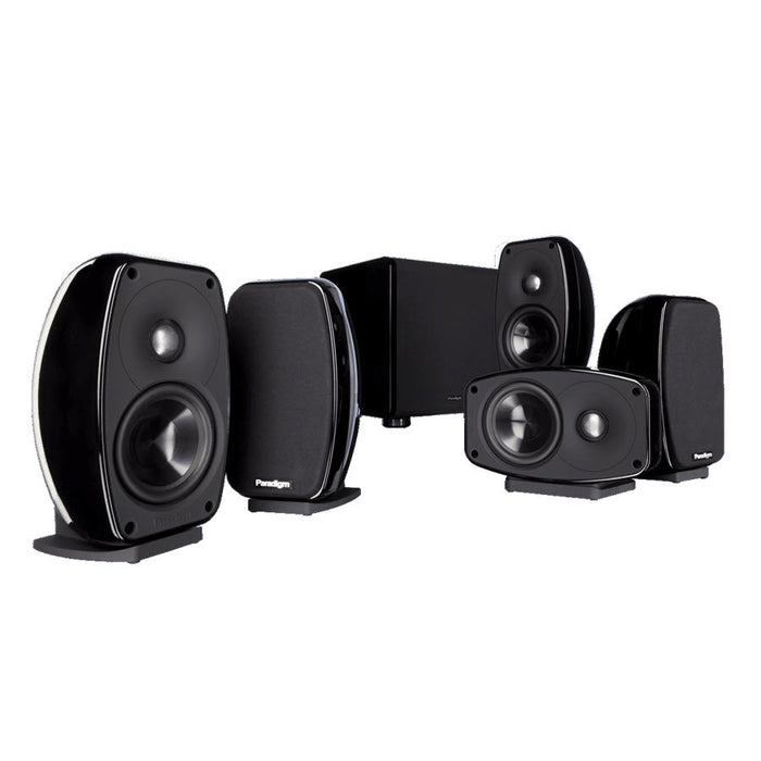 Paradigm Cinema 100 CT | 5.1 channel speaker system - 100 W RMS - Black gloss-SONXPLUS St-Jean