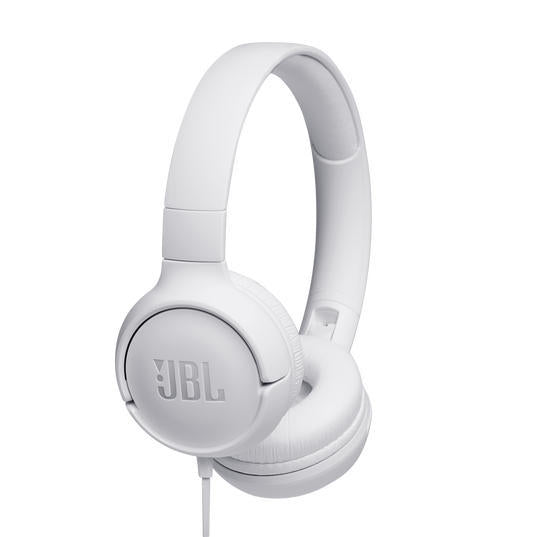 JBL Tune 500 | Wired on-ear headphones - White-SONXPLUS St-Jean