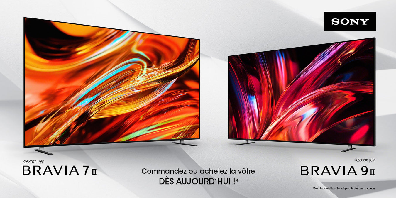 Les nouvelles séries Sony RGB | SONXPLUS Saint-Jean