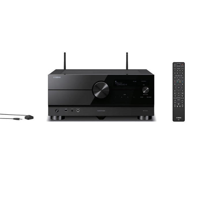 Yamaha RXA4A | Récepteur AV cinéma maison 7.2 - Série Aventage - HDMI 8K - MusicCast - HDR10+ - 100W à 7.2 canaux - Zone 2 - Noir-SONXPLUS St-Jean