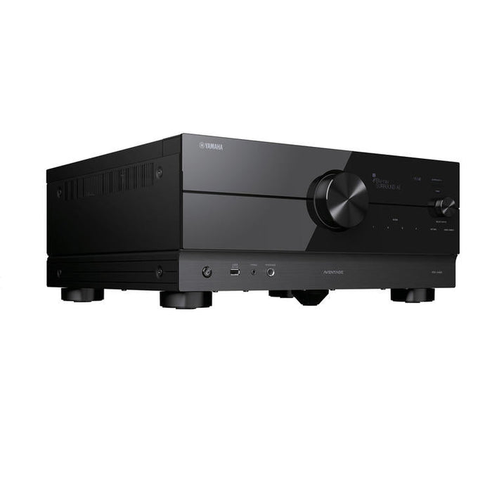 Yamaha RXA4A | Récepteur AV cinéma maison 7.2 - Série Aventage - HDMI 8K - MusicCast - HDR10+ - 100W à 7.2 canaux - Zone 2 - Noir-SONXPLUS St-Jean