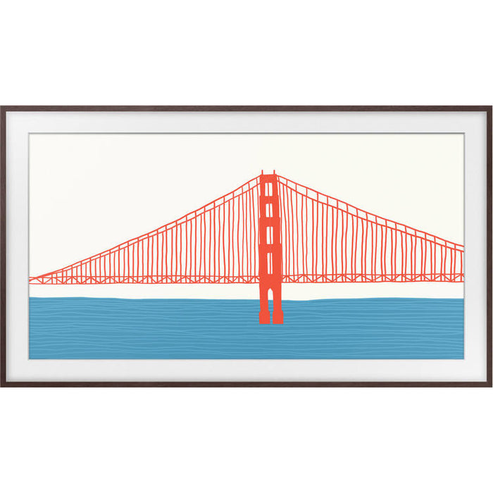 Samsung VG-SCFA50BWBZA | Contour pour téléviseur 50" The Frame - Brun-SONXPLUS St-Jean