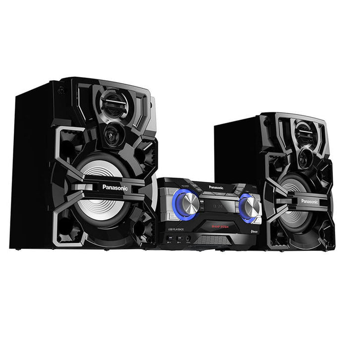 Panasonic SC-AKX640K | Chaîne Stéréo CD - Bluetooth - AIRQUAKE BASS - Bi-Amp - DJ Jukebox - Éclairage LED multicolore-SONXPLUS St-Jean