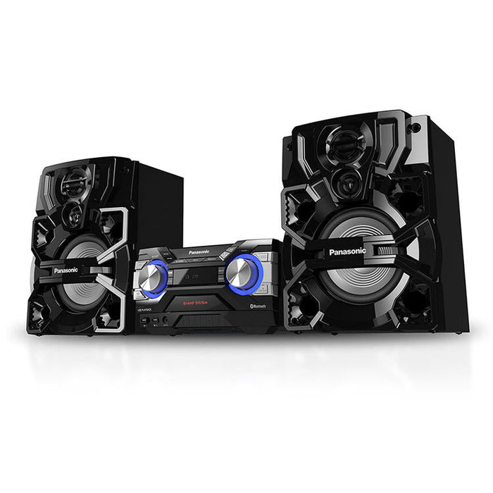 Panasonic SC-AKX640K | Chaîne Stéréo CD - Bluetooth - AIRQUAKE BASS - Bi-Amp - DJ Jukebox - Éclairage LED multicolore-SONXPLUS St-Jean