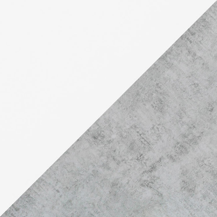 Monarch Specialties I 2725 | Meuble TV - 60" - Dessus en simili-ciment - Blanc-SONXPLUS St-Jean