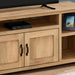 Monarch Specialties I 2744 | Meuble TV - 60" - Imitation bois - Pin d'or-SONXPLUS St-Jean
