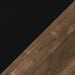 Monarch Specialties I 2803 | Meuble TV - 48" - Avec rangement - Imitation bois - Brun/Noir-SONXPLUS St-Jean