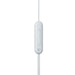 Sony WI-C100 | Écouteurs intra-auriculaires - Sans fil - Bluetooth - Autour du cou - Microphone - IPX4 - Blanc-SONXPLUS St-Jean
