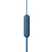 Sony WI-C100 | Écouteurs intra-auriculaires - Sans fil - Bluetooth - Autour du cou - Microphone - IPX4 - Bleu-SONXPLUS St-Jean