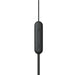 Sony WI-C100 | Écouteurs intra-auriculaires - Sans fil - Bluetooth - Autour du cou - Microphone - IPX4 - Noir-SONXPLUS St-Jean