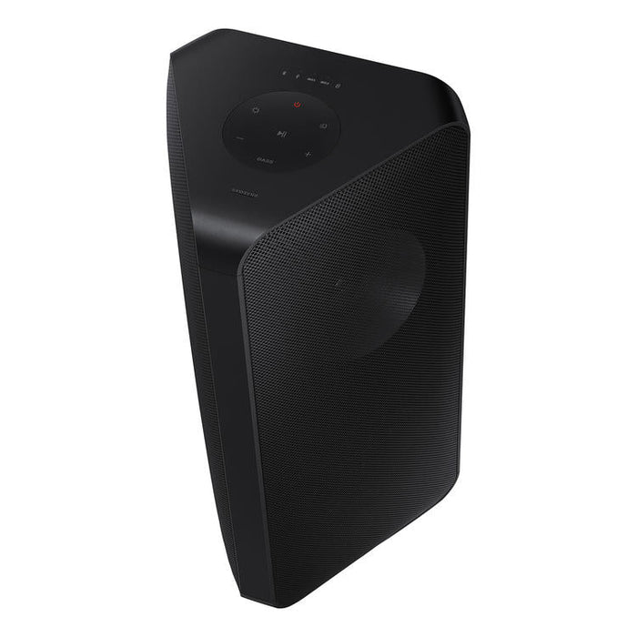 Samsung MX-ST40B | Haut-parleur portable puissant - Tour de son - Bluetooth - 160W - Bidirectionnels - Lumières à DEL - Connexion Bluetooth multiple - Noir-SONXPLUS St-Jean