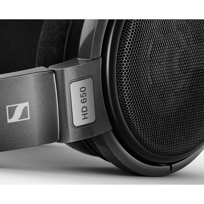 Sennheiser HD 650 | Écouteurs circum-auriculaires dynamique - Conception à dos ouvert - Pour Audiophile - Filaire - Câble OFC détachable - Noir-SONXPLUS St-Jean