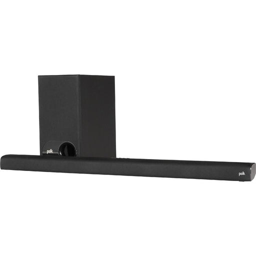 Polk Signa S2 | Barre de son universelle - Avec Caisson de graves sans fil - Bluetooth - Expérience de Cinéma Maison - Voice Adjust - HDMI - Noir-SONXPLUS St-Jean