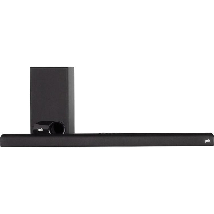 Polk Signa S2 | Barre de son universelle - Avec Caisson de graves sans fil - Bluetooth - Expérience de Cinéma Maison - Voice Adjust - HDMI - Noir-SONXPLUS St-Jean