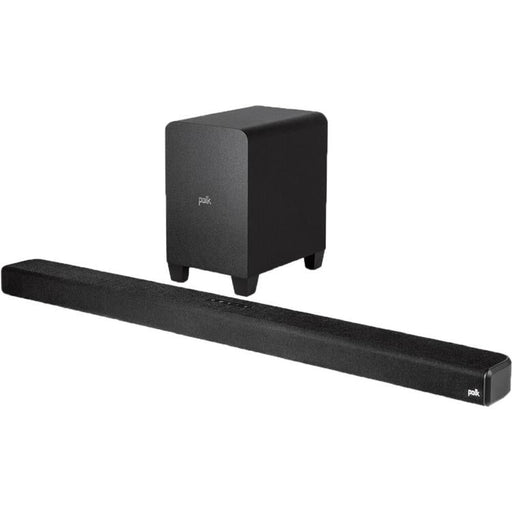 Polk Signa S4 | Barre de son 3.1.2 Certifié Dolby Atmos - Avec Caisson de graves sans fil - Bluetooth - Expérience de Cinéma Maison - Voice Adjust - Noir-SONXPLUS St-Jean