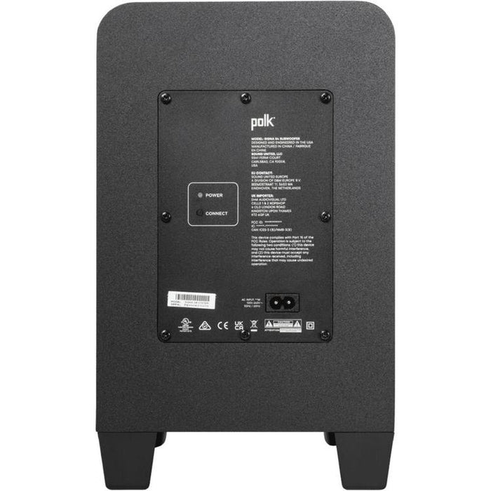 Polk Signa S4 | Barre de son 3.1.2 Certifié Dolby Atmos - Avec Caisson de graves sans fil - Bluetooth - Expérience de Cinéma Maison - Voice Adjust - Noir-SONXPLUS St-Jean