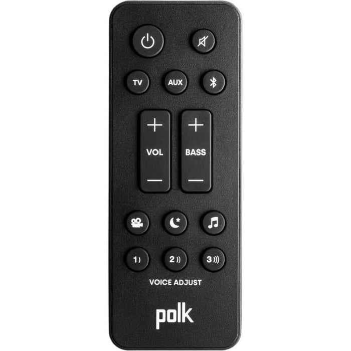 Polk Signa S4 | Barre de son 3.1.2 Certifié Dolby Atmos - Avec Caisson de graves sans fil - Bluetooth - Expérience de Cinéma Maison - Voice Adjust - Noir-SONXPLUS St-Jean