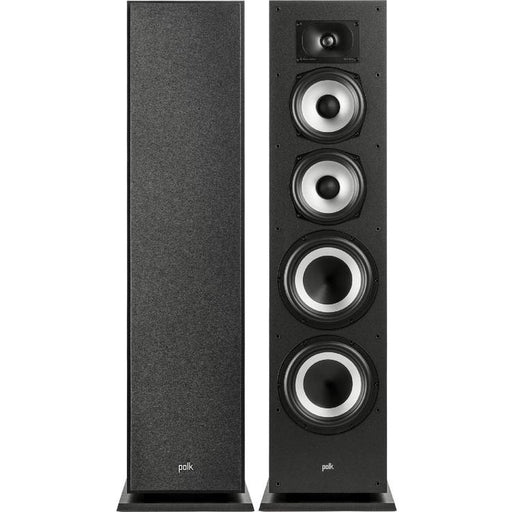 Polk Monitor XT70 | Haut-parleurs de plancher - Tour - Certifié Hi-Res Audio - Noir - Paire-SONXPLUS St-Jean