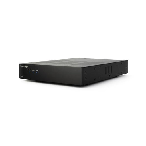 Paradigm X-500 | Amplificateur stéréo - 2 canaux ou monocanal ponté - Jusqu’à 500 watts de puissance - Mince - Noir-SONXPLUS St-Jean