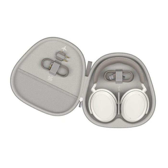 Sennheiser MOMENTUM 4 Wireless | Écouteurs supra-auriculaires - Sans fil - Réduction adaptative du bruit - Blanc-SONXPLUS St-Jean