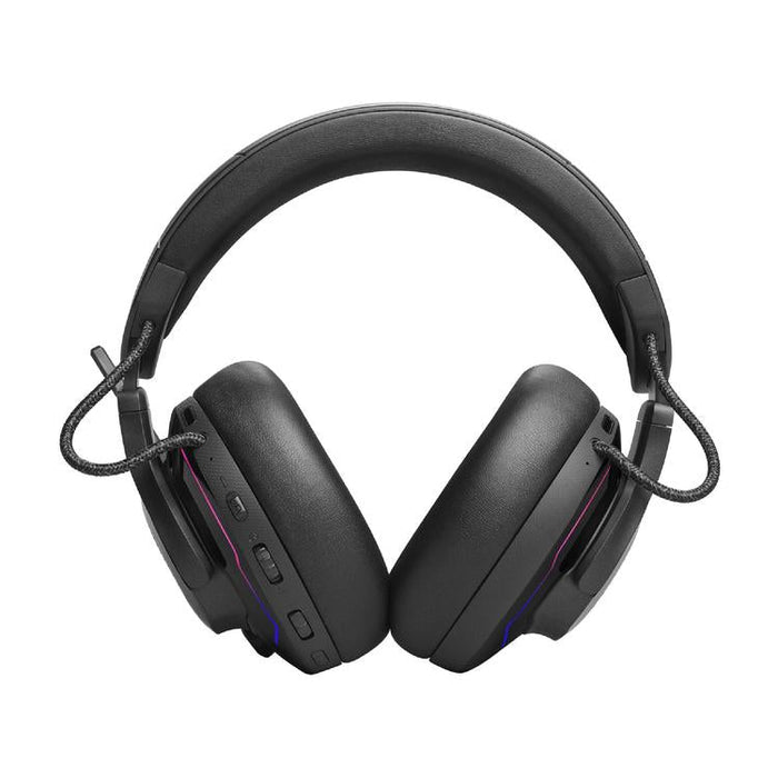 JBL Quantum 910 | Casque de jeu Pro circum-auriculaire - Sans Fil - Éclairage RGB - Réduction de bruit - Noir | Sonxplus Saint-Jean-sur-Richelieu