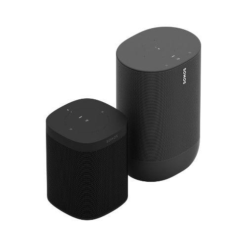 Sonos | Ensemble intérieur-extérieur - Era 100 et Move - Noir-SONXPLUS St-Jean