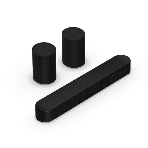 Sonos | Ensemble de son ambiophonique avec Beam - 2 Era 100 + Beam - Noir-SONXPLUS St-Jean