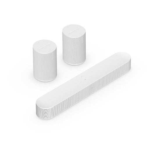 Sonos | Ensemble de son ambiophonique avec Beam - 2 Era 100 + Beam - Blanc-SONXPLUS St-Jean