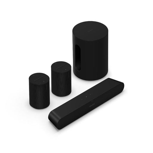 Sonos | Ensemble immersif avec Ray - Sub Mini - 2 x Era 100 - Noir-SONXPLUS St-Jean