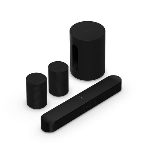 Sonos | Ensemble immersif avec Beam - Sub Mini - Era 100 - Noir-SONXPLUS St-Jean