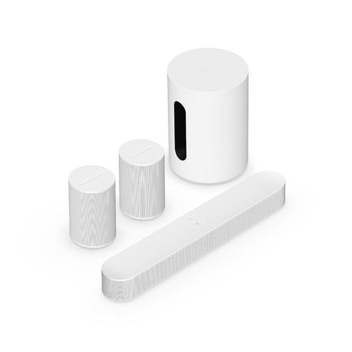 Sonos | Ensemble immersif avec Beam - Sub Mini - Era 100 - Blanc-SONXPLUS St-Jean