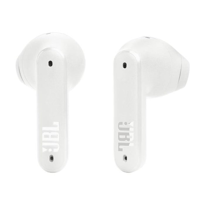 JBL Tune Flex | Écouteurs intra-auriculaires - 100% Sans fil - Bluetooth - Réduction de bruit - Conception Stick-open - IPX4 - Blanc-SONXPLUS St-Jean