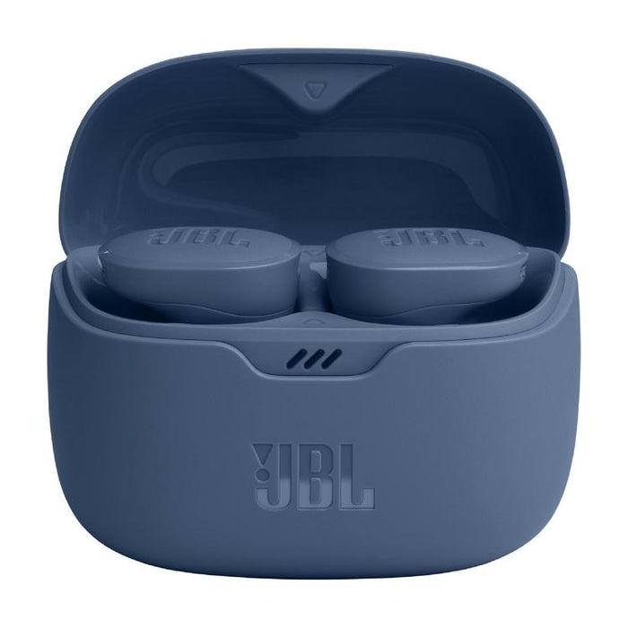 JBL Tune Buds | Écouteurs intra-auriculaires - 100% Sans fil - Bluetooth - Réduction de bruit - 4 microphones - Bleu-SONXPLUS St-Jean